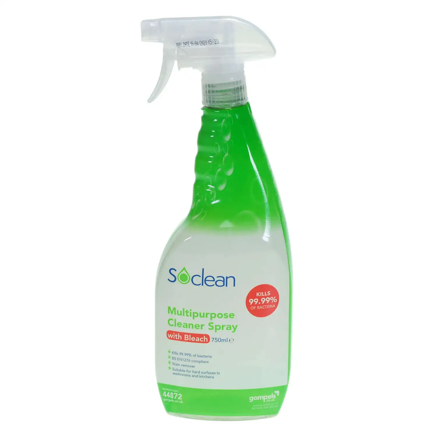 Soclean Multipurpose Cleaner With Bleach 750ml 6 Pack G2p100