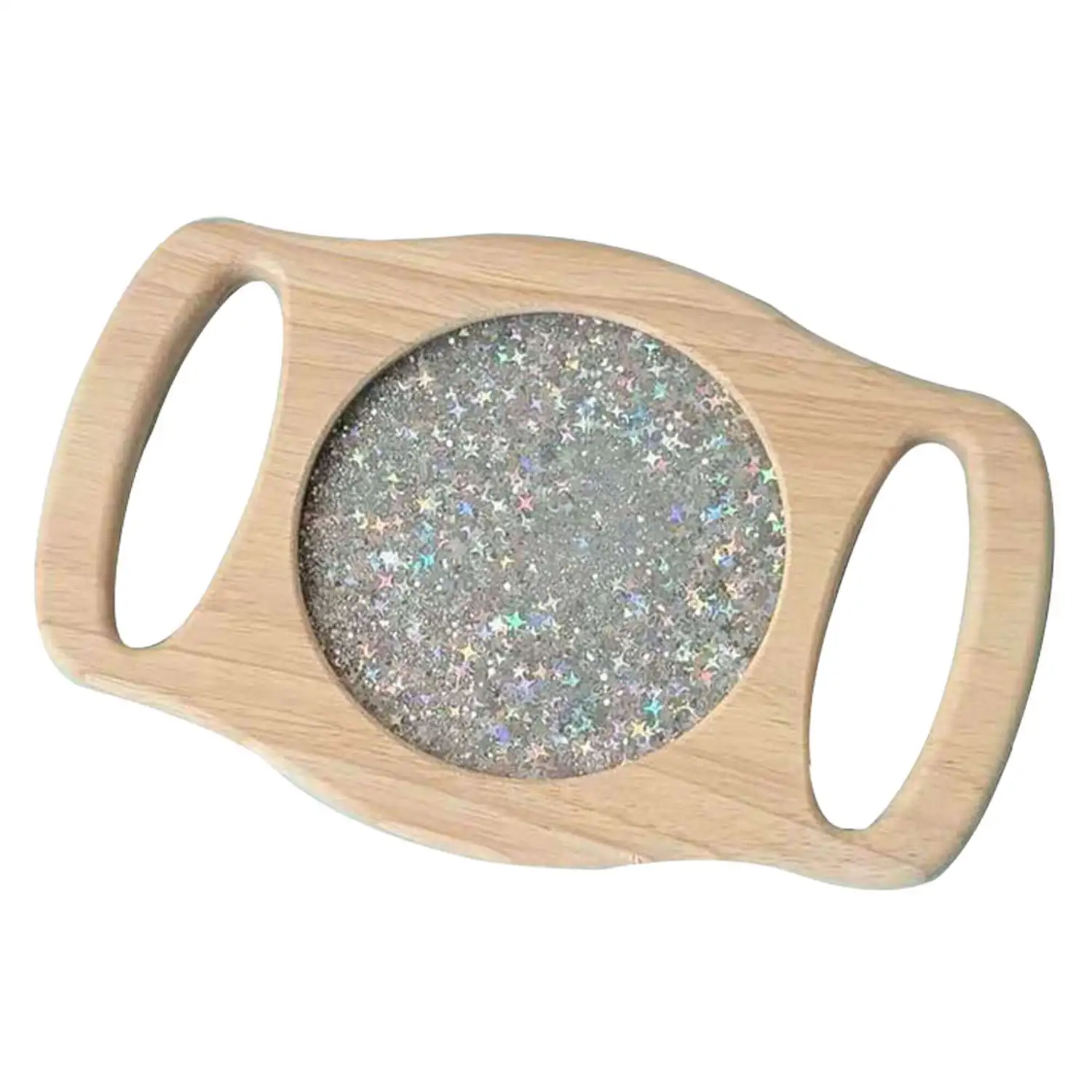 Olly and Oby Easy Grip Silver Glitter