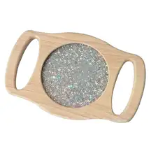 Olly and Oby Easy Grip Silver Glitter