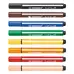 Stabilo Scribbi Triangular Fibre Tip Pens 8 Pack