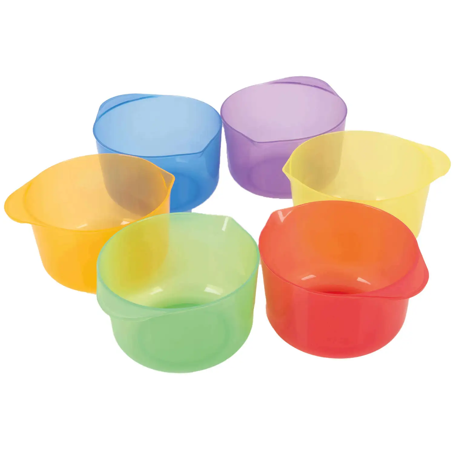 Translucent Colour Pouring Bowls