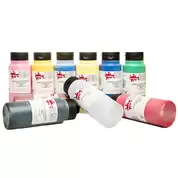 Acrylic Paint Assorted 500ml 10 Pack