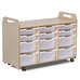 Tray Storage 3 Column H730mm With 6 Shallow and 6 Deep Trays