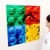 Coloured Bubble Mirrors 4 Pack