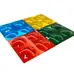 Coloured Bubble Mirrors 4 Pack