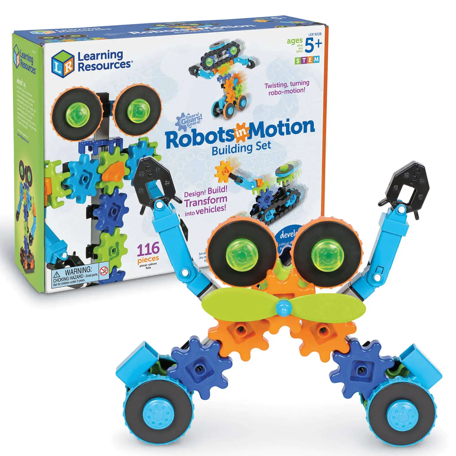 Gears! Gears! Gears! Robots in Motion Building Set