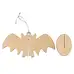Artyom Wooden 3d Hanging Bats 17cm 10 Pack