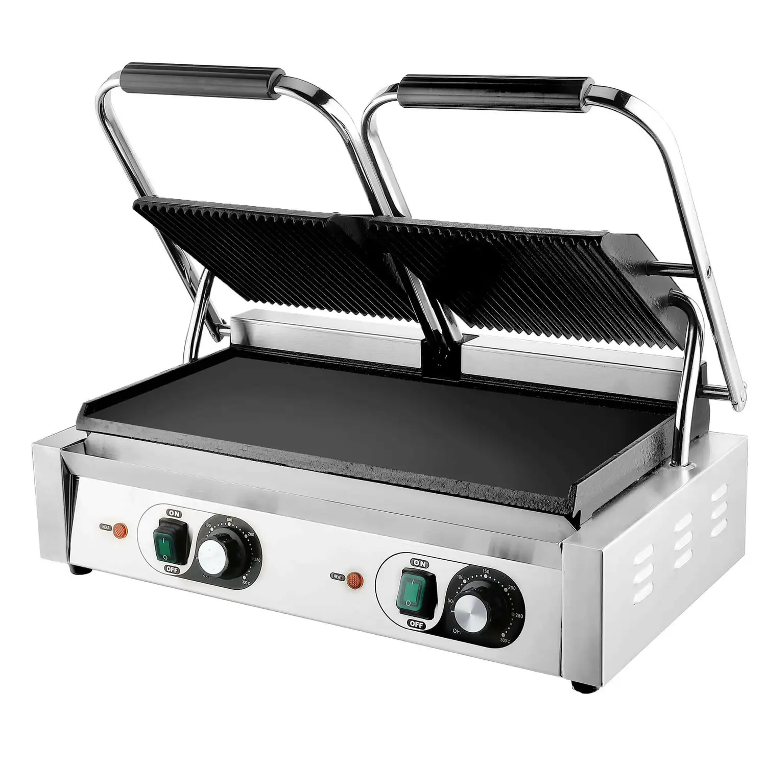 Professional Double Panini Contact Grill