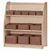 Medium Tiered Shelf Unit With Baskets