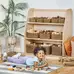 Medium Tiered Shelf Unit With Baskets
