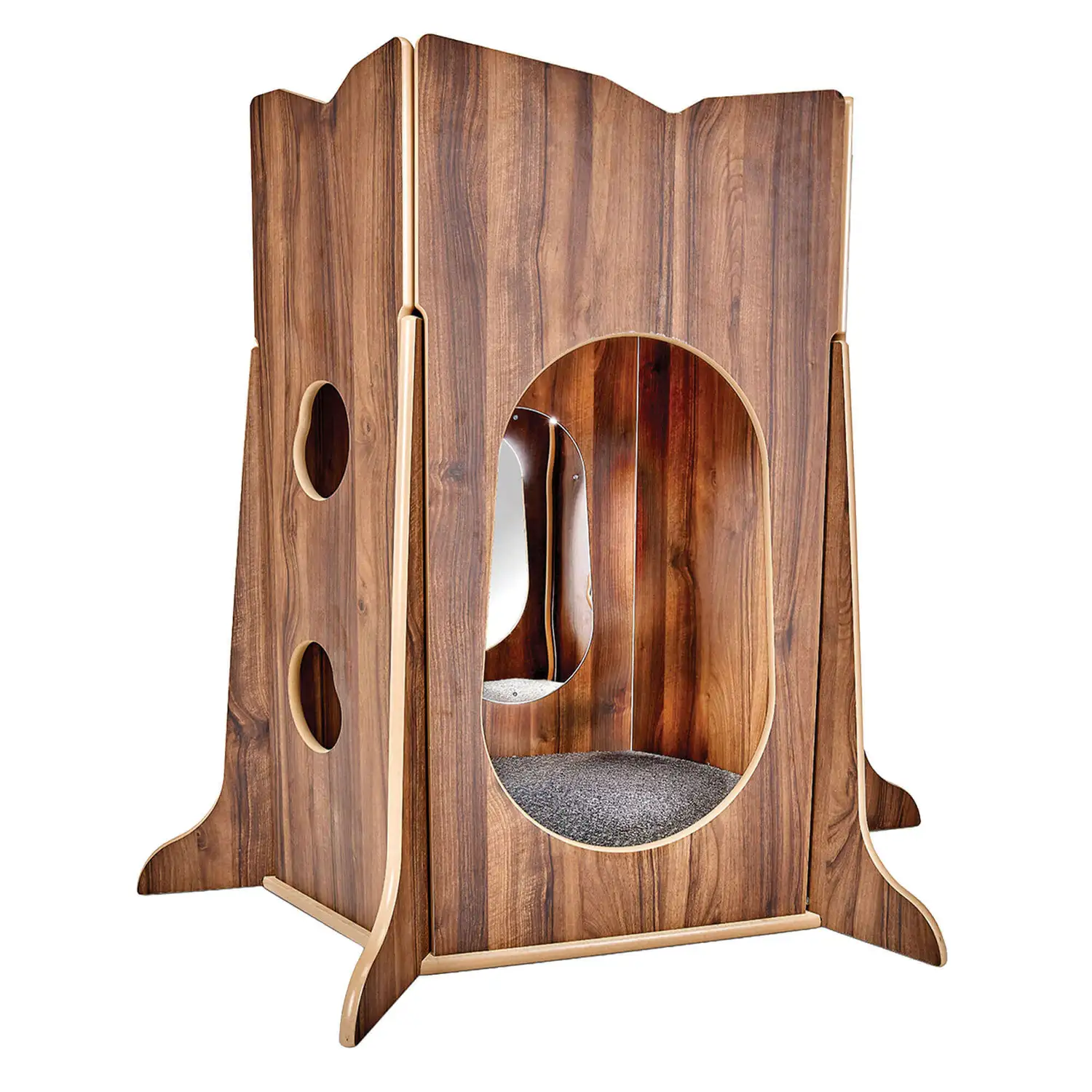 Tree Trunk Hideaway