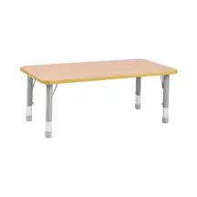 Milan Rectangular Table 1200x600mm Grey