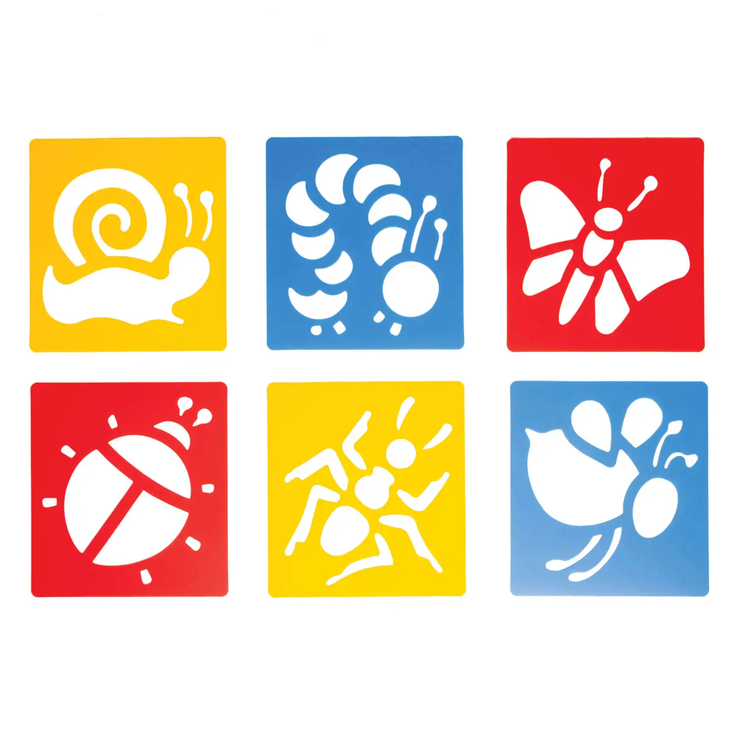 Bug Stencils 6 Pack