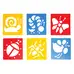 Bug Stencils 6 Pack
