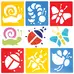 Bug Stencils 6 Pack