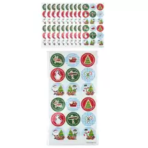 Christmas Sticker Sheets 180 Stickers