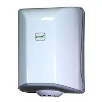 Soclean Centrefeed Paper Towel Dispenser Brilliant White