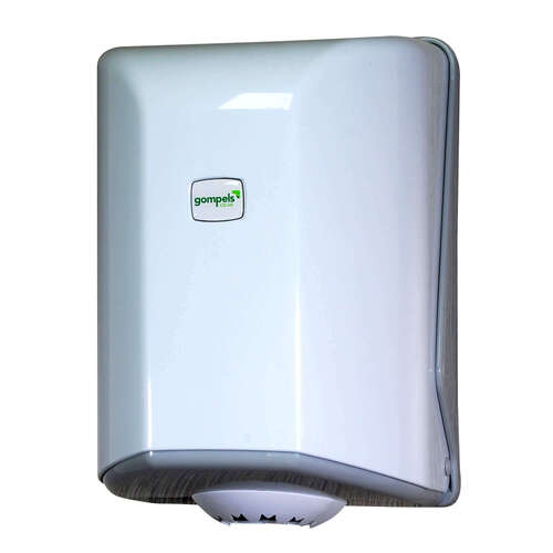 Centrefeed Paper Towel Dispenser Brilliant White Gompels HealthCare