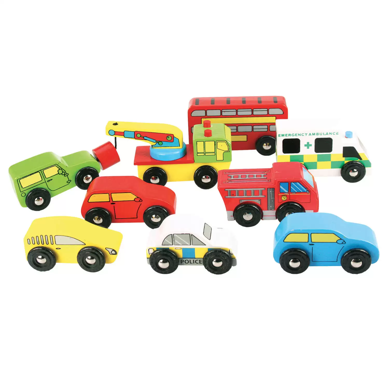 Small World Vehicles Assorted 9 Pack Gompels Care Education Supplies