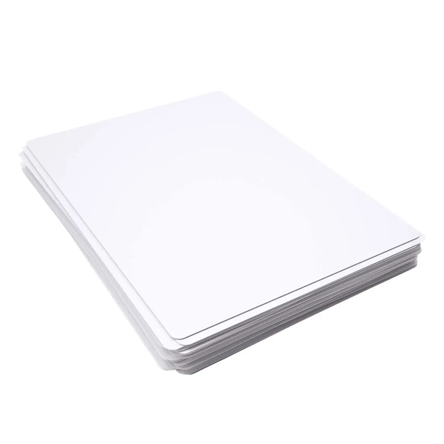 Show Me A4 Dry Wipe Boards Lightweight Plain 10 Pack G2p100