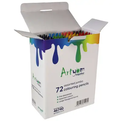 Artyom Jumbo Colouring Pencils Assorted