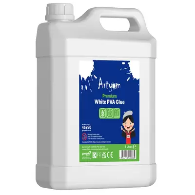 Artyom Premium White Washable PVA Glue 5 Litre