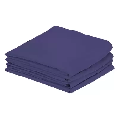 Fire Retardant Bedding Set Navy - Type: Pillowcase Pair 4 Pack