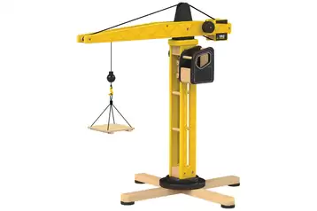 Small World Tower Crane Yellow - Gompels - Care & Nursery Supply Specialists