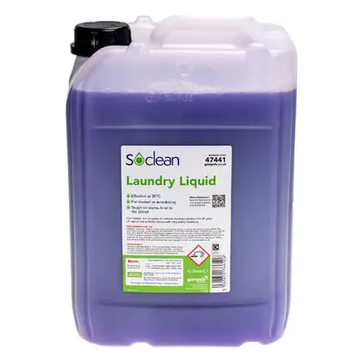 Soclean Laundry Liquid Detergent 10 Litre G2p100
