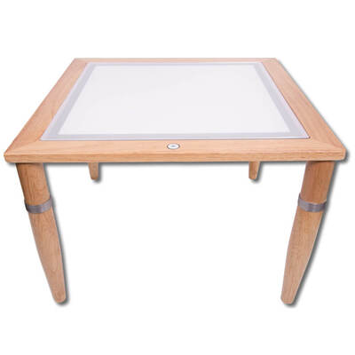 Wooden Light Table 600mm x 600mm