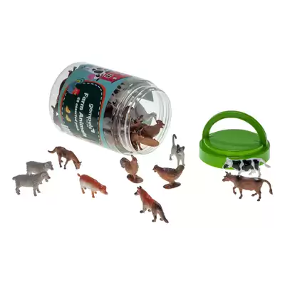 Small World Animals Assorted 60 Pack - Type: Farm Animals