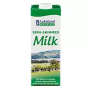 Semi Skimmed Milk Long Life 1 Litre