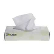 Soclean Facial Tissues 2ply 36 x 100 Pack