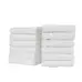Luxury Hand Towel Snowflake 50x90cm 600gsm 12 Pack