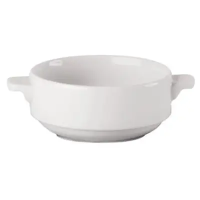 Simply Stacking Soup Cup 10oz White 6 Pack