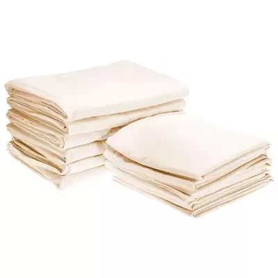 Supreme Polycotton Bedding Set Cream - Type: Single Duvet Cover 6 Pack