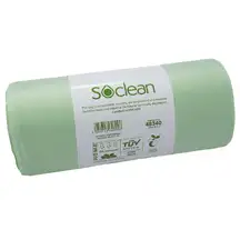 Soclean Compostable Bin Bags 40l Roll 25
