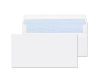 100 DL Envelopes – 90gsm White Plain, 220mm X 110mm, Self Seal – Office Letter Pack By Prodbuy