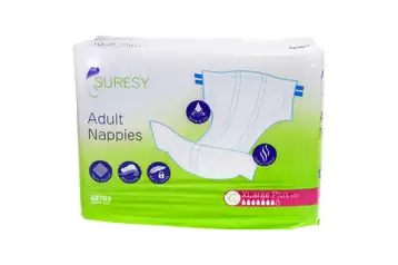 Suresy Slip Adult Nappies Extra Large Plus 20 Pack - Gompels - Care &  Nursery Supply Specialists