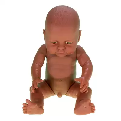Anatomically Correct Doll Boy 41cm - Skin Colour: Black
