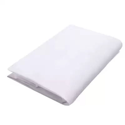 Sleepknit Single Fitted Sheet Flame Retardant 30 Pack - Colour: White
