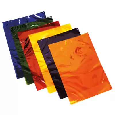 A4 Cellophane Sheets Assorted 48 Pack