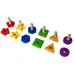 Olly and Oby Rainbow Assorted Nuts and Bolts 6 Pack