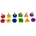 Olly and Oby Rainbow Assorted Nuts and Bolts 6 Pack