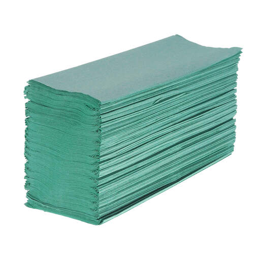 Z Fold Recycled Paper Hand Towel Green 1ply 6000 Gompels HealthCare