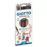 Giotto Skin Tone Colouring Pencils 12 Pack