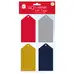 Christmas Gift Tags Assorted Colours 40 Pack