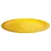 Swixz Polycarbonate Narrow Rimmed Plates 230mm Yellow 12 Pack G2p100