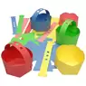 Assorted Paper Card Baskets 10 Pack