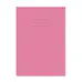 Writy A4 Exercise Book 8mm Ruled With Margin 80 Page Pink 50 Pack G2p100